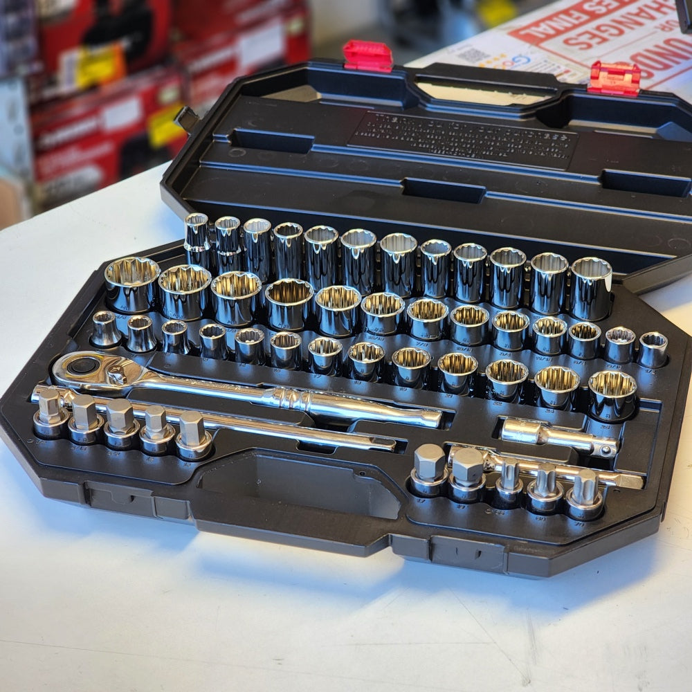 1/2 in Drive Mechanics Tool Set (52-Piece) 1/2 in Drive Mechanics Tool Set (52-Piece)